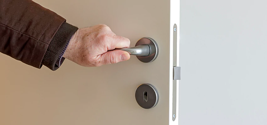 Restroom Locks Privacy Bolt Installation in Melrose Park