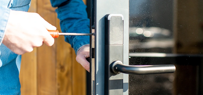 Aluminium Door Lock Replacement in Melrose Park